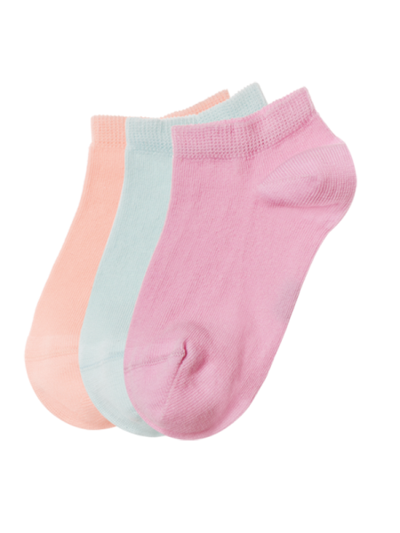 MEWE Kάλτσες ψηλές σετ 3 ζεύγη #Λιλά-Βεραμάν-Σομόν MEWE Kάλτσες ψηλές σετ 3 ζεύγη #Λιλά-Βεραμάν-Σομόν