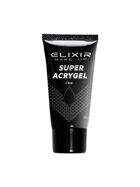 Elixir Super Acry-Gel 30gr - Υβριδικό Τζελ Χτισίματος Νυχιών #908A Clear