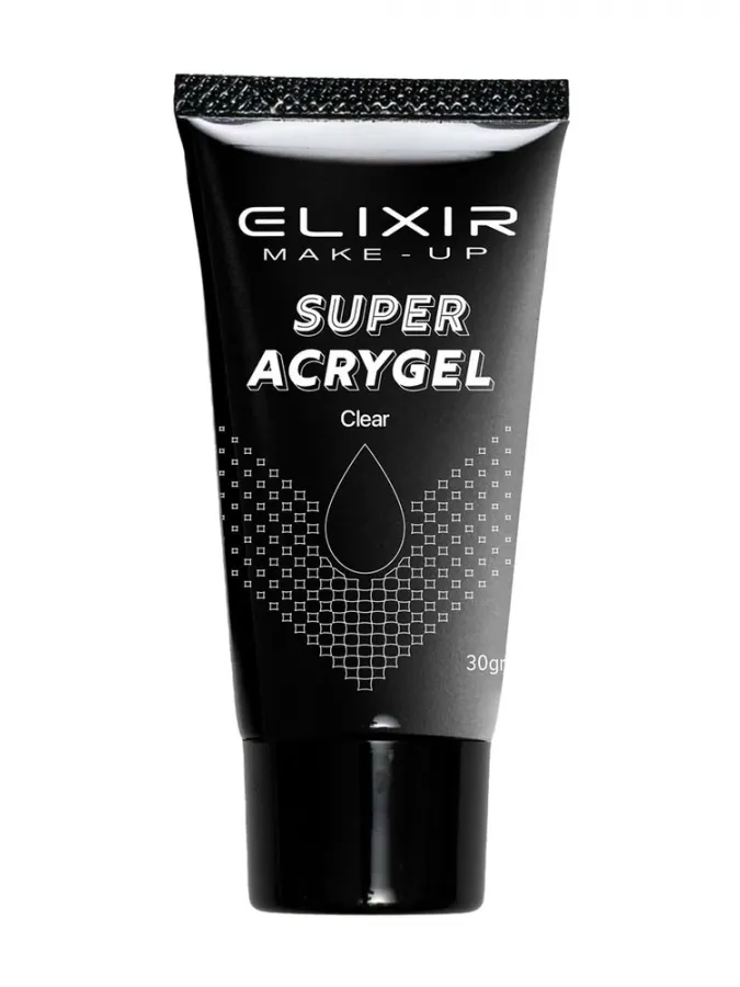 Elixir Super Acry-Gel 30gr - Υβριδικό Τζελ Χτισίματος Νυχιών #908A Clear