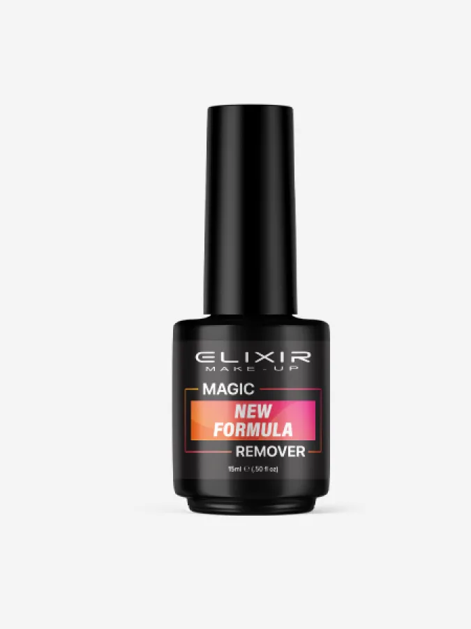 Elixir Semi Gel Ημιμόνιμο Βερνίκι 15ml – #408  (MAGIC REMOVER NEW FORMULA)