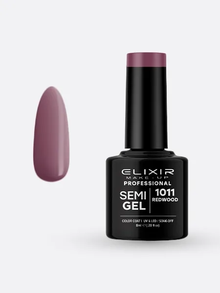 Elixir Semi Gel Ημιμόνιμο Βερνίκι 8ml – #1011 (REDWOOD)