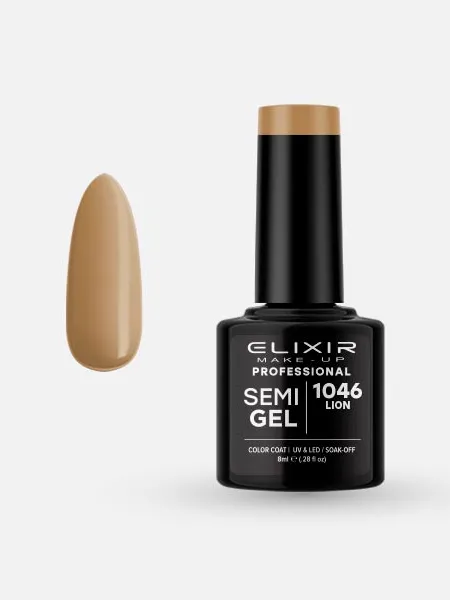 Elixir Semi Gel Ημιμόνιμο Βερνίκι 8ml – #1046 (LION)