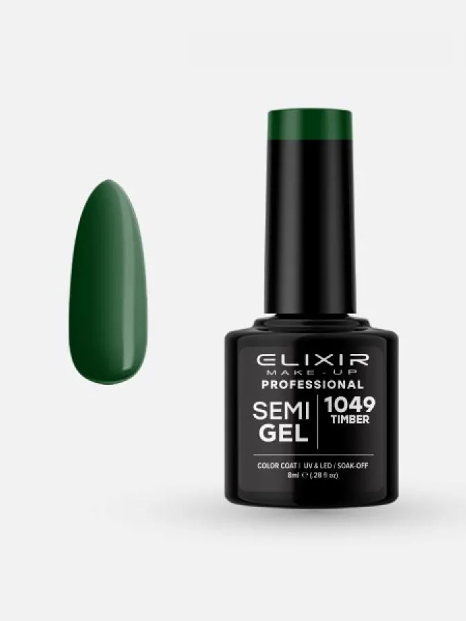 Elixir Semi Gel Ημιμόνιμο Βερνίκι 8ml – #1049 (TIMBER)