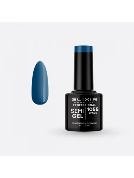 Elixir Semi Gel Ημιμόνιμο Βερνίκι 8ml – #1055 (SPACE)