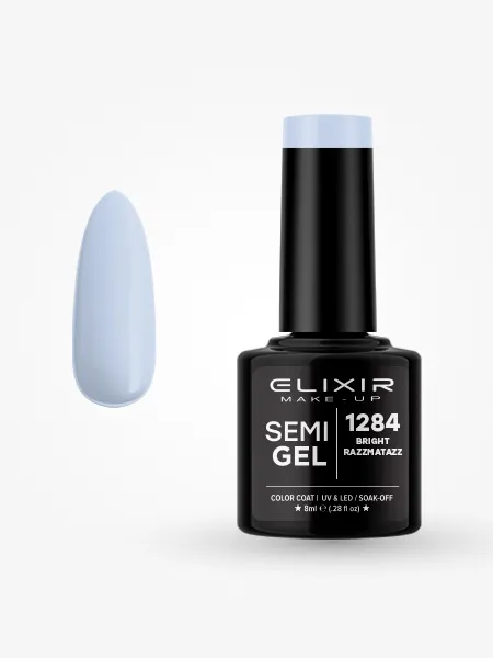 Elixir Semi Gel Ημιμόνιμο Βερνίκι 8ml – #1284 (BRIGHT RAZZMATAZZ)