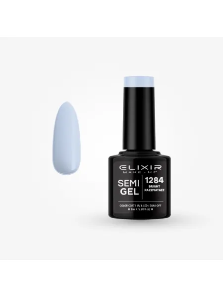Elixir Semi Gel Ημιμόνιμο Βερνίκι 8ml – #1284 (BRIGHT RAZZMATAZZ)