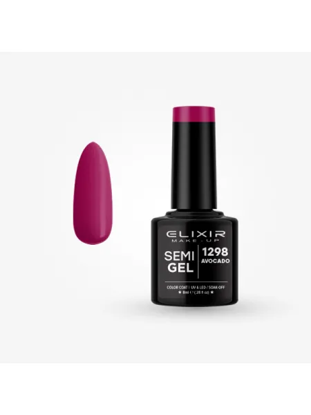 Elixir Semi Gel Ημιμόνιμο Βερνίκι 8ml – #1298 (AVOCADO)