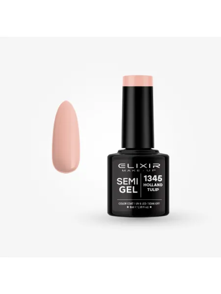 Elixir Semi Gel Ημιμόνιμο Βερνίκι 8ml – #1345 (HOLLAND TULIP)