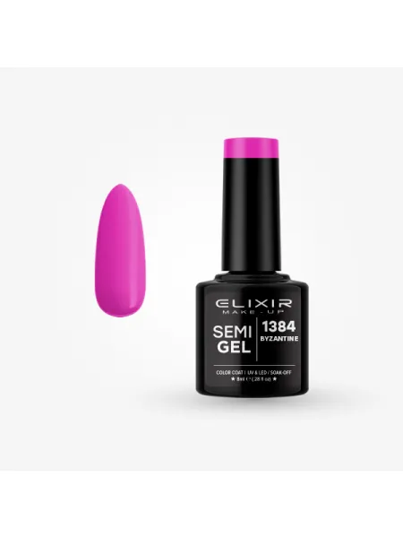 Elixir Semi Gel Ημιμόνιμο Βερνίκι 8ml – #1384 BYZANTINE