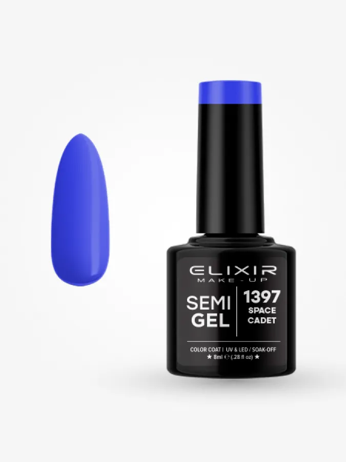 Elixir Semi Gel Ημιμόνιμο Βερνίκι 8ml – #1397 SPACE CADET