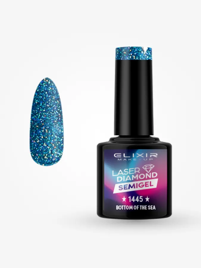 Elixir Semi Gel Ημιμόνιμο Βερνίκι 8ml – #1445 BOTTOM OF THE SEA