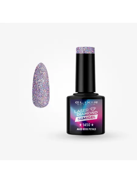 Elixir Semi Gel Ημιμόνιμο Βερνίκι 8ml – #1450 AGED ROSE PETALS