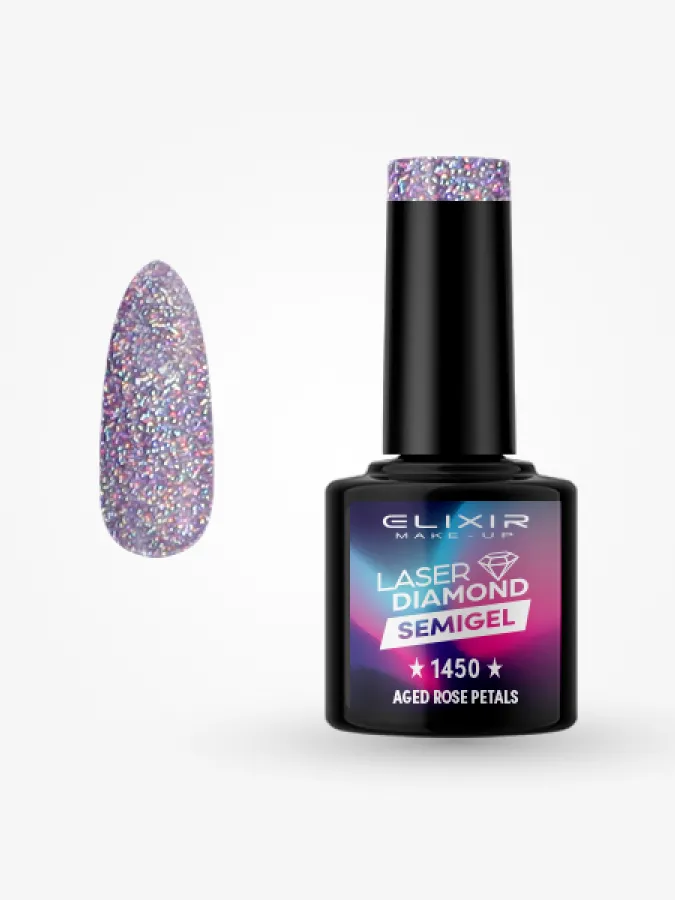 Elixir Semi Gel Ημιμόνιμο Βερνίκι 8ml – #1450 AGED ROSE PETALS
