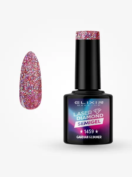 Elixir Semi Gel Ημιμόνιμο Βερνίκι 8ml – #1459 GARDIAN GLIMMER