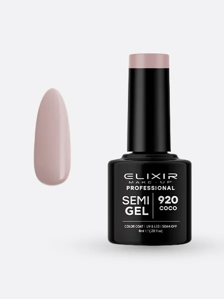 Elixir Semi Gel Ημιμόνιμο Βερνίκι 8ml – #920 (COCO)