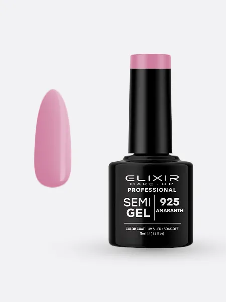 Elixir Semi Gel Ημιμόνιμο Βερνίκι 8ml – #925 (AMARANTH)