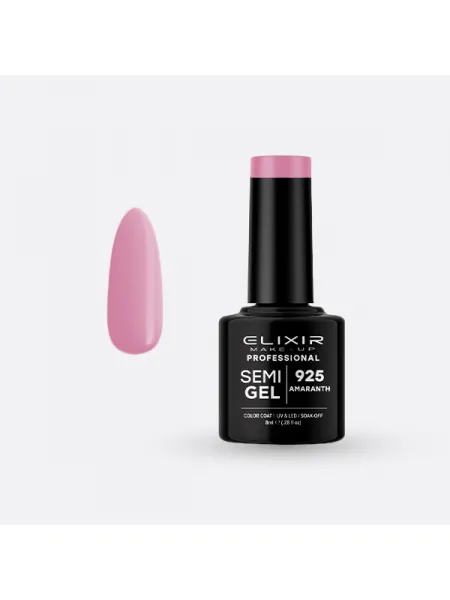 Elixir Semi Gel Ημιμόνιμο Βερνίκι 8ml – #925 (AMARANTH)