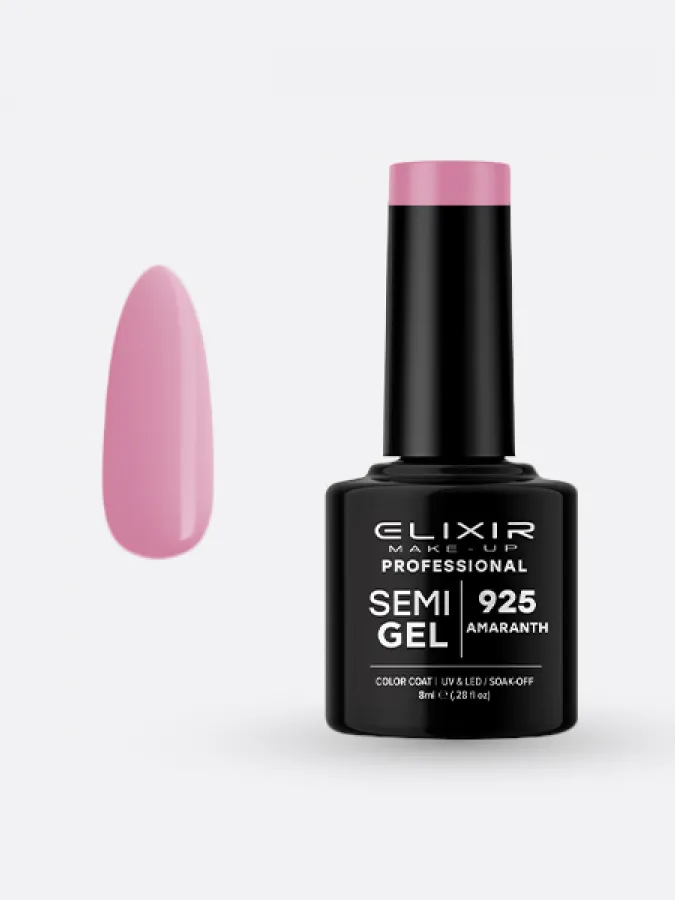Elixir Semi Gel Ημιμόνιμο Βερνίκι 8ml – #925 (AMARANTH)