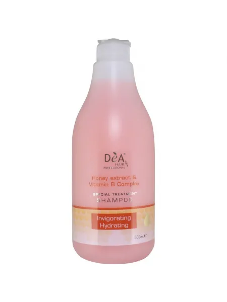DEA Honey Extract Vitamin B Complex & Kaolin Shampoo 600ml