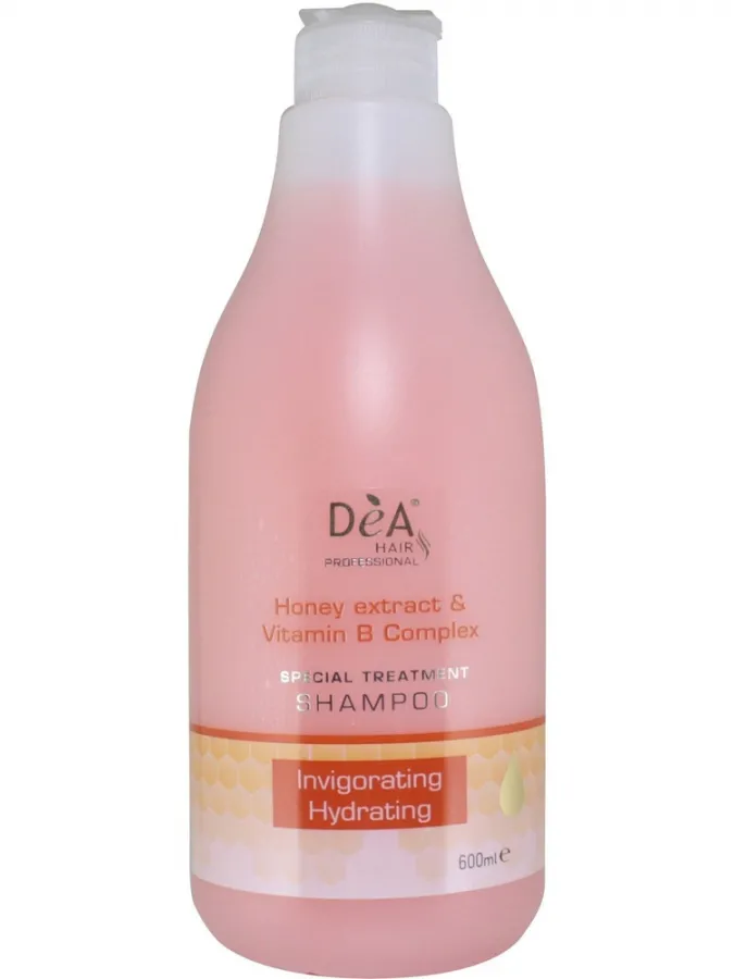 DEA Honey Extract Vitamin B Complex & Kaolin Shampoo 600ml
