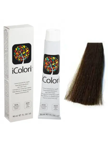 Kepro iColori Naturali Βαφή Μαλλιών 100ml (ΚΑΣΤΑΝΟ) - No4