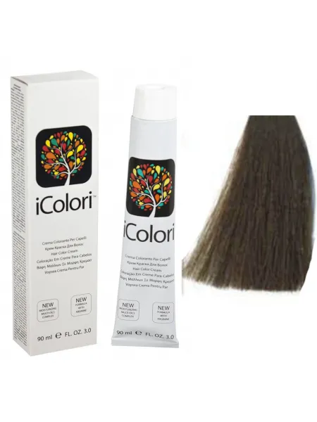 Kepro iColori Cenere Βαφή Μαλλιών 90ml (ΚΑΣΤΑΝΟ ΑΝΟΙΚΤΟ ΣΑΝΤΡΕ) - No5.1