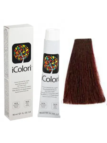 Kepro iColori Viola Βαφή Μαλλιών 90ml (ΚΑΣΤΑΝΟ ΑΝΟΙΚΤΟ ΙΡΙΖΕ) - No5.2