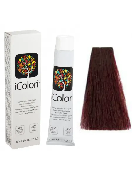 Kepro iColori Viola Βαφή Μαλλιών 90ml (ΚΑΣΤΑΝΟ ΑΝΟΙΚΤΟ ΙΡΙΖΕ ENTONO) - No5.22