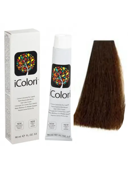 Kepro iColori Marroni Βαφή Μαλλιών 90ml (ΚΑΣΤΑΝΟ ΑΝΟΙΚΤΟ TOBACCO) - No5.23