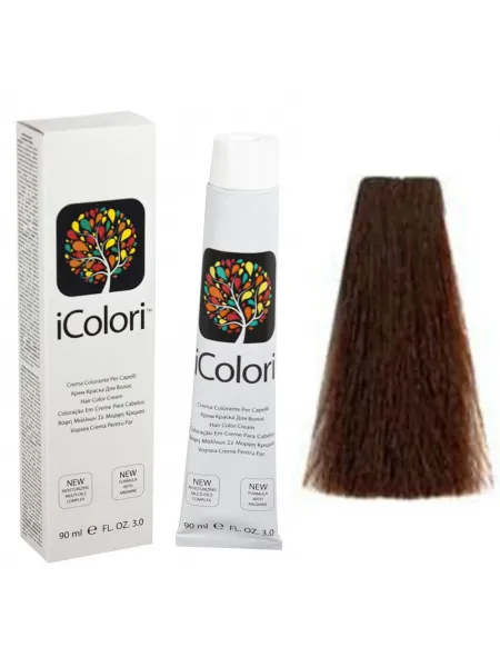 Kepro iColori Mogano Βαφή Μαλλιών 90ml (ΚΑΣΤΑΝΟ ΑΝΟΙΚΤΟ ΑΚΑΖΟΥ ΕΝΤΟΝΟ) - No5.55