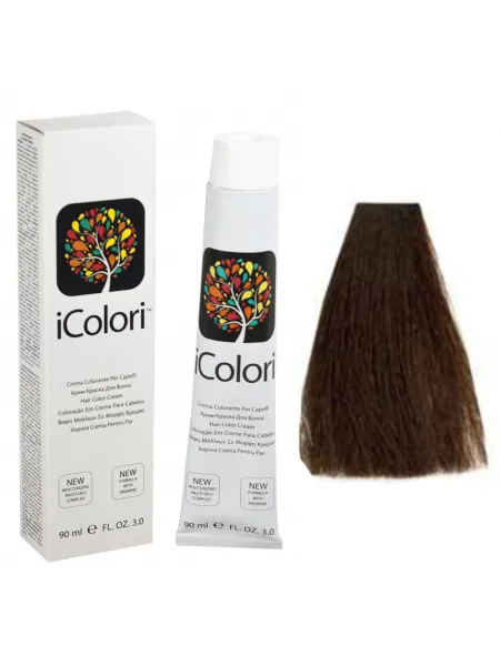 Kepro iColori Cioccolato Βαφή Μαλλιών 90ml (ΚΑΣΤΑΝΟ ΑΝΟΙΚΤΟ ΣΟΚΟΛΑΤΙ) - No5.8