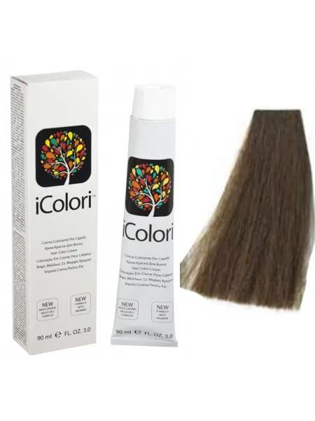 Kepro iColori Cenere Βαφή Μαλλιών 90ml (ΞΑΝΘΟ ΣΚΟΥΡΟ ΣΑΝΤΡΕ) - No6.1