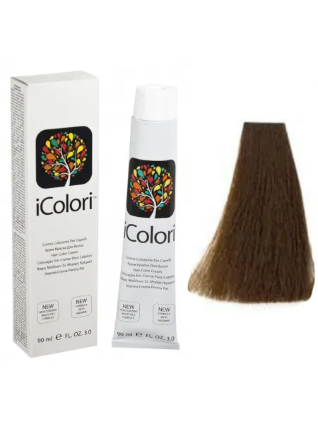 Kepro iColori Dorati Βαφή Μαλλιών 90ml (ΚΑΣΤΑΝΟ ΣΚΟΥΡΟ ΧΡΥΣΟ) - No6.3