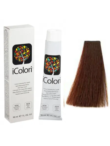 Kepro iColori Ramati Βαφή Μαλλιών 90ml (ΞΑΝΘΟ ΣΚΟΥΡΟ ΧΑΛΚΙΝΟ) - No6.4