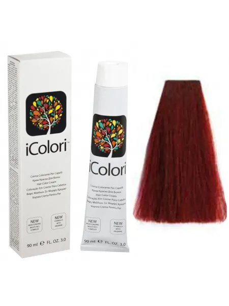 Kepro iColori Rossi Βαφή Μαλλιών 90ml (ΞΑΝΘΟ ΣΚΟΥΡΟ ΚΟΚΚΙΝΟ ΕΝΤΟΝΟ) - No6.66