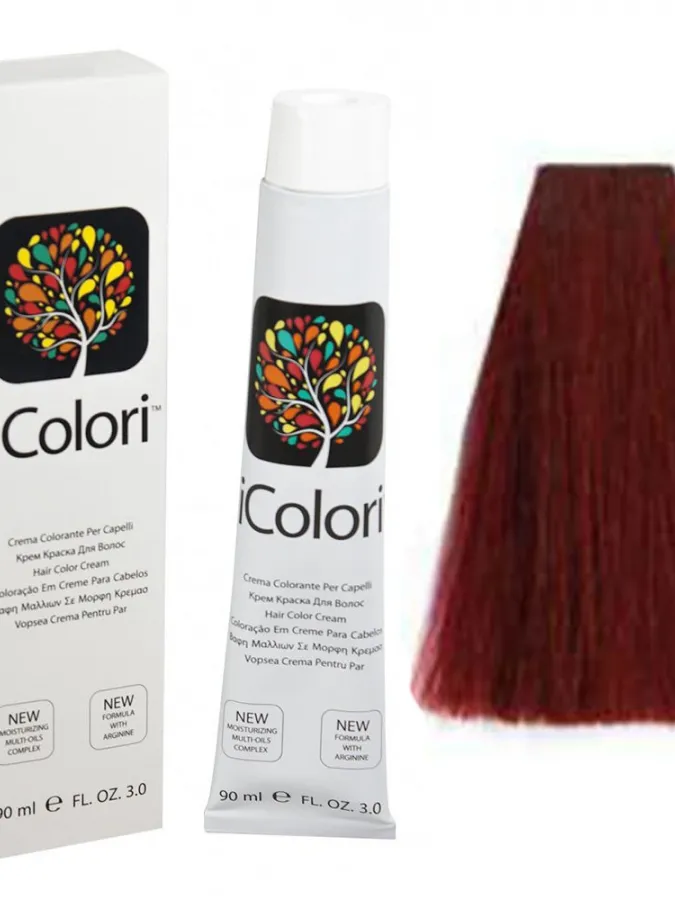 Kepro iColori Rossi Βαφή Μαλλιών 90ml (ΞΑΝΘΟ ΣΚΟΥΡΟ ΚΟΚΚΙΝΟ ΕΝΤΟΝΟ) - No6.66