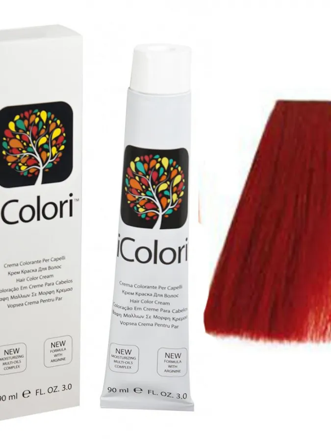 Kepro iColori Rossi Βαφή Μαλλιών 90ml (ΞΑΝΘΟ ΣΚΟΥΡΟ ΚΟΚΚΙΝΟ ΠΟΛΥ ΕΝΤΟΝΟ) - No6.666