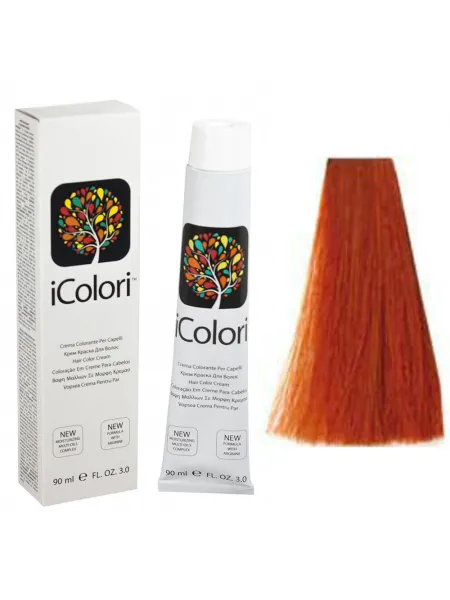 Kepro iColori Ramati Βαφή Μαλλιών 90ml (ΞΑΝΘΟ ΧΑΛΚΙΝΟ ΠΟΛΥ ΕΝΤΟΝΟ) - No7.444