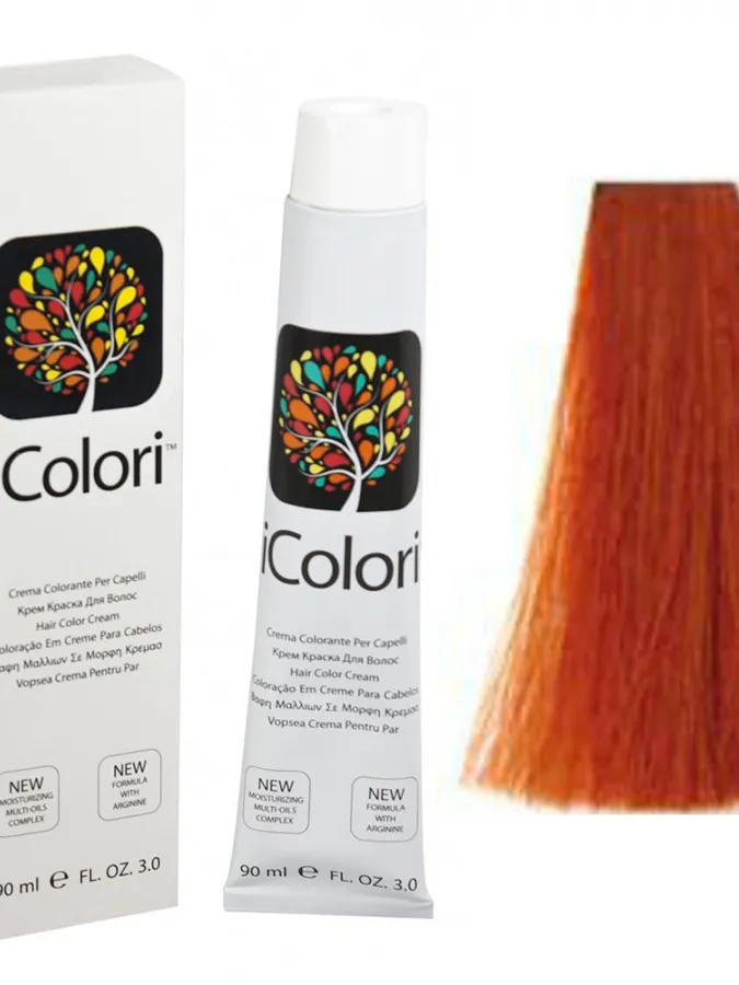 Kepro iColori Ramati Βαφή Μαλλιών 90ml (ΞΑΝΘΟ ΧΑΛΚΙΝΟ ΠΟΛΥ ΕΝΤΟΝΟ) - No7.444