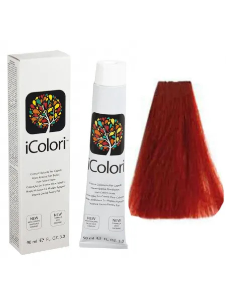 Kepro iColori Rossi Βαφή Μαλλιών 90ml (ΞΑΝΘΟ ΚΟΚΚΙΝΟ ΕΝΤΟΝΟ) - No7.66