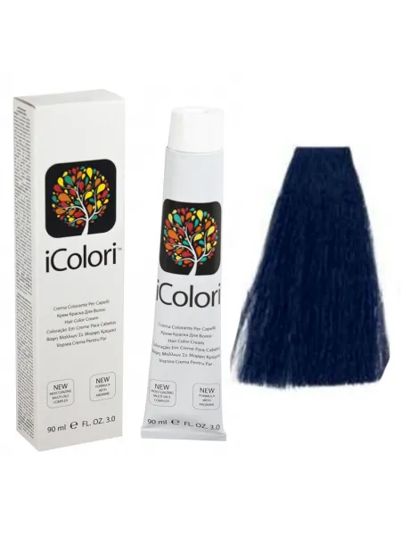 Kepro iColori Special Βαφή Μαλλιών 100ml (ΜΑΥΡΟ ΜΠΛΕ) - BLUE BLACK