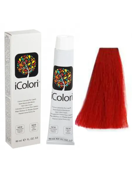 Kepro iColori Contrast 3 in 1 Βαφή Μαλλιών 90ml (ΚΟΚΚΙΝΟ) - RED