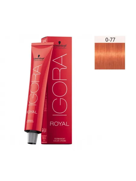Schwarzkopf Igora Royal 60ml #0-77 Χάλκινο Μίξτον