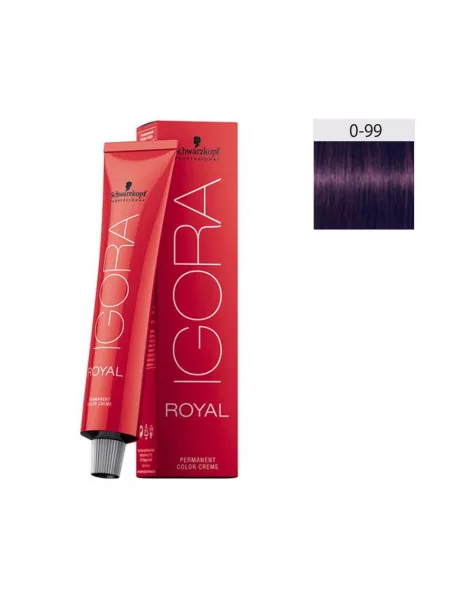 Schwarzkopf Igora Royal 60ml #0-99 Βιολέ Μίξτον
