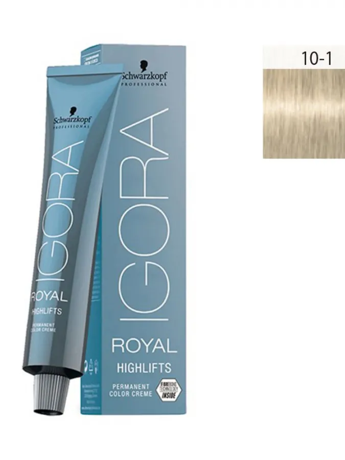Schwarzkopf Igora Royal Highlifts 60ml #10-1 Κατάξανθο Σαντρέ