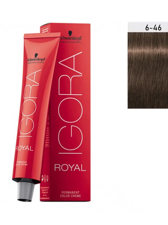 Schwarzkopf Igora Royal 60ml #6-46 ΞΑΝΘΟ ΣΚΟΥΡΟ ΜΠΕΖ ΜΑΡΟΝ Schwarzkopf Igora Royal 60ml #6-46 ΞΑΝΘΟ ΣΚΟΥΡΟ ΜΠΕΖ ΜΑΡΟΝ