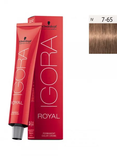 Schwarzkopf Igora Royal 60ml #7-65 Ξανθό Μεσαίο Μόκα
