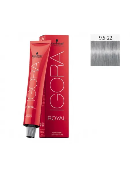 Schwarzkopf Igora Royal 60ml #9,5-22 Ξανθό Ιβουάρ Εντονο Φυμέ