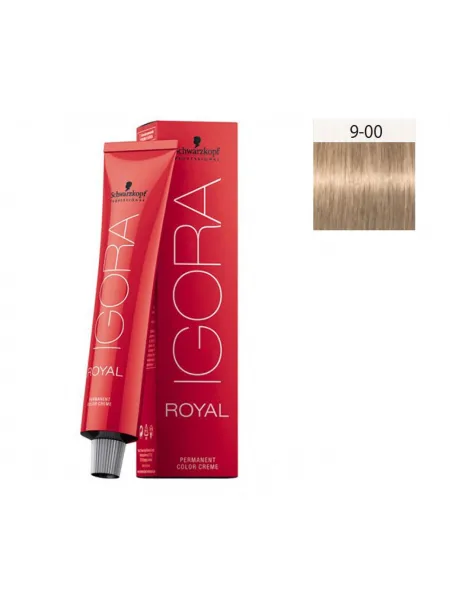 Schwarzkopf Igora Royal 60ml #9-00 Ξανθό Πολύ Ανοιχτό Έντονο Φυσικό