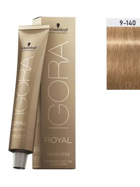 Schwarzkopf Igora Royal Absolutes 60ml #9-140 ΞΑΝΘΟ ΠΟΛΥ ΑΝΟΙΧΤΟ ΣΑΝΤΡΕ ΜΠΕΖ ΦΥΣΙΚΟ
